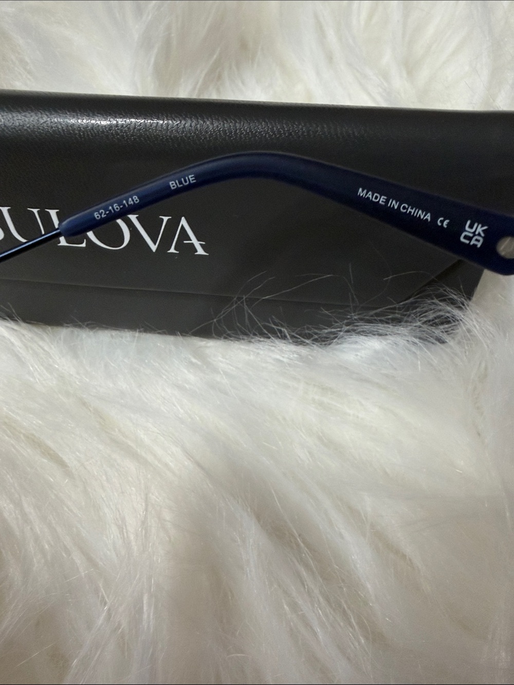 New Bulova Matte Blue Navigator Sunglasses Unisex 9G1011 62-16-148 - Picture 2 of 5